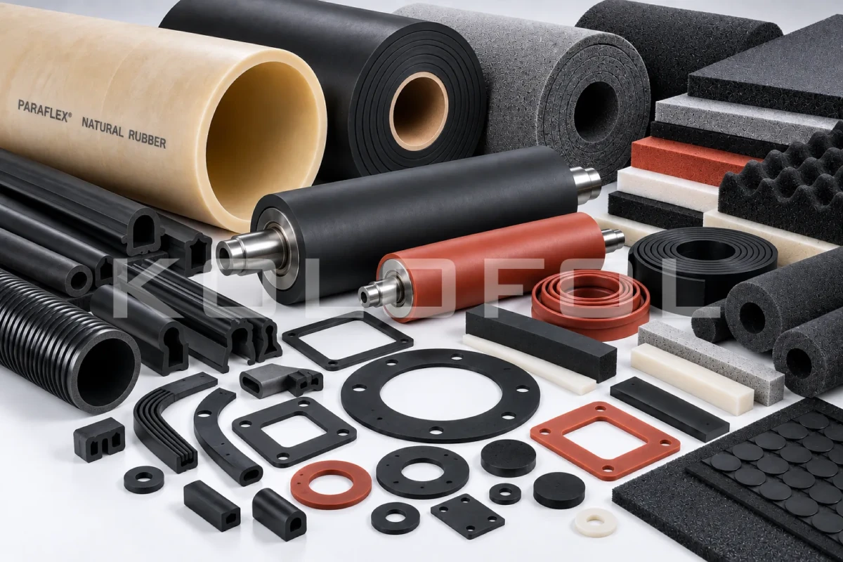 EPDM szivacs és gumitermékek