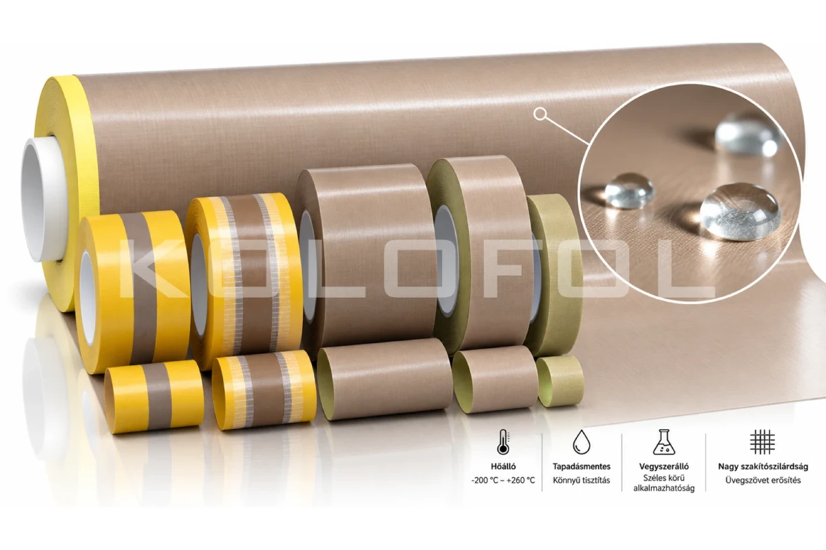 Teflonozott üvegszövet, PTFE bevonatú üvegszövet és teflonszövet