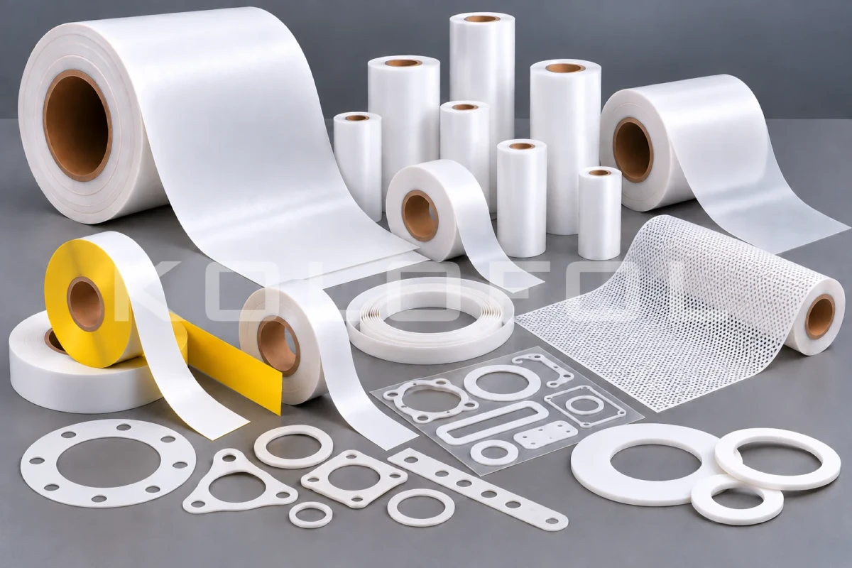 Virgin PTFE fólia tekercs